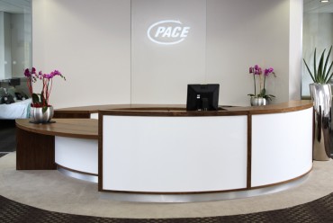 Pace plc Reception Area