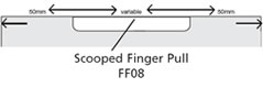 ff08 Scooped Finger Pull
