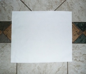 cloth on tile